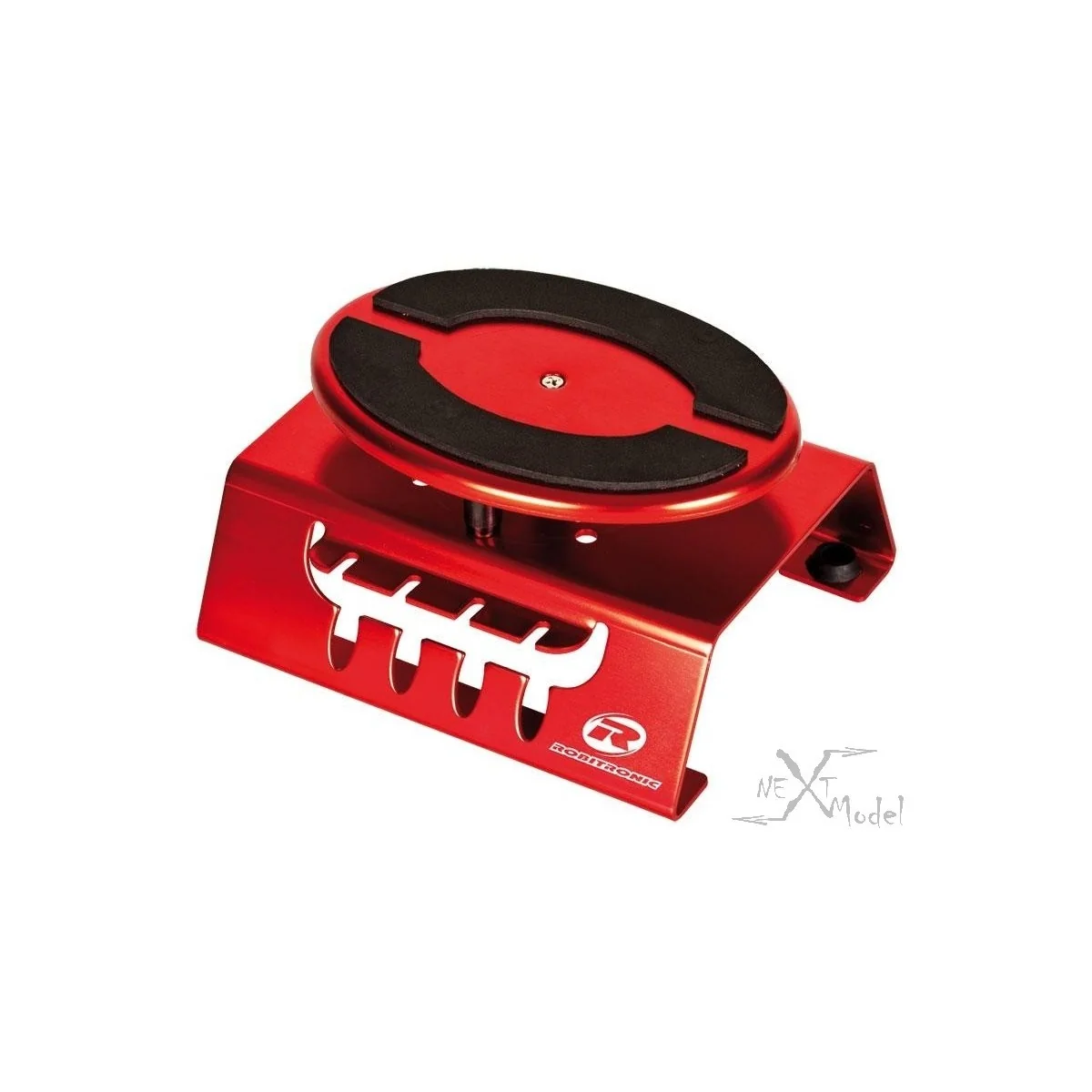 Red rotating stand for car 1/8 Robitronic Robitronic R15001R - 2 Red rotating stand for car 1/8 Robitronic Robitronic R15001R - 2