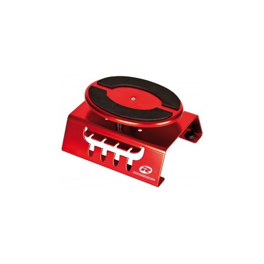 R15001R-Red rotating stand for car 1/8 Robitronic
