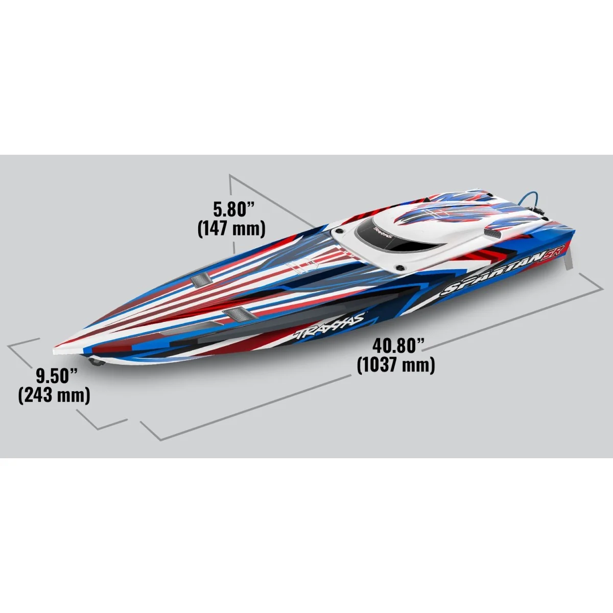 Spartan SR VXL 6S TQi - ID - TSM Traxxas 103076-4 Traxxas TRX-103076-4 - 38