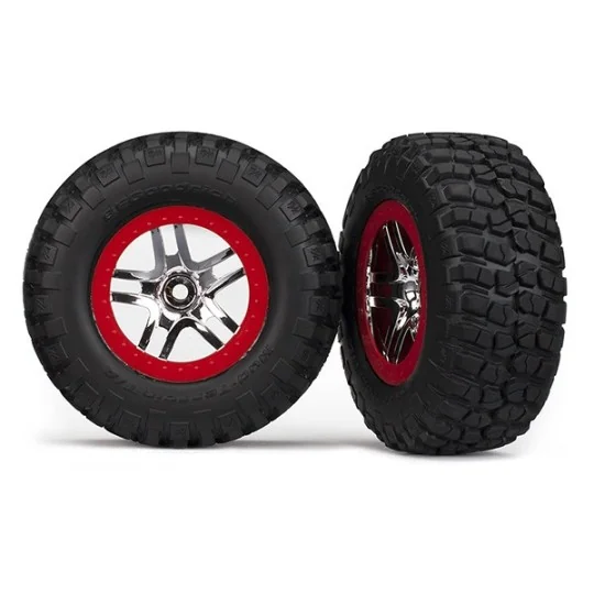 BFGoodrich tires + rim TBS Slash/Slayer (2) Traxxas Traxxas TRX-6873A - 1 TRX-6873A-BFGoodrich tires + rim TBS Slash/Slayer (2) Traxxas - TRX-6873A