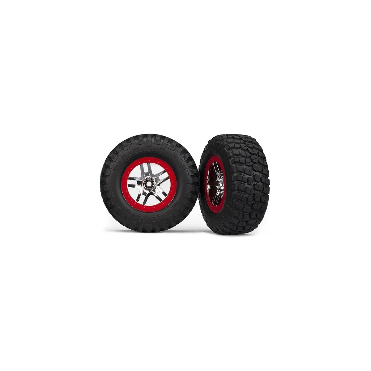 BFGoodrich tires + rim TBS Slash/Slayer (2) Traxxas Traxxas TRX-6873A - 1 BFGoodrich tires + rim TBS Slash/Slayer (2) Traxxas Traxxas TRX-6873A - 1