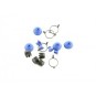 TRX-5378X-Souflets et ecrous de fusées E-Revo (4) Traxxas - TRX-5378X