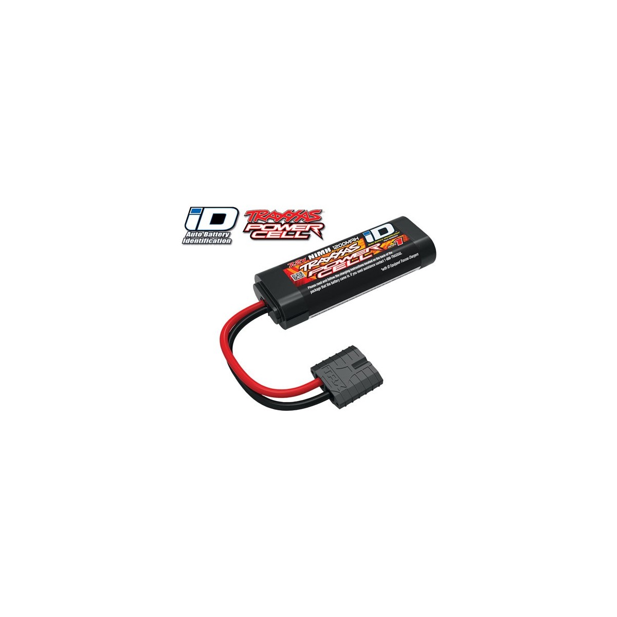 Battery NiMH 7.2V 1200mAh Power cell 1/16 Traxxas Traxxas TRX-2925X - 1