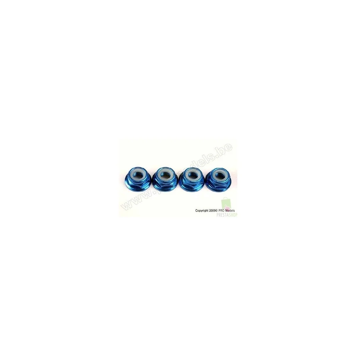 Blue 5mm anodized wheel (4) Traxxas nut Traxxas TRX-4147X - 2 Blue 5mm anodized wheel (4) Traxxas nut Traxxas TRX-4147X - 2