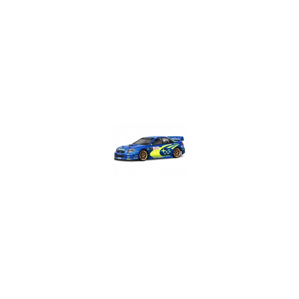 Body Subaru Impreza WRC 2004 190mm HPI HPI Racing 870017205 - 4