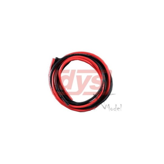8079R-1 m DYS red 14awg silicone cable
