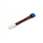 8204-Adaptateur EC3 femelle / Tamiya male 14AWG 5cm