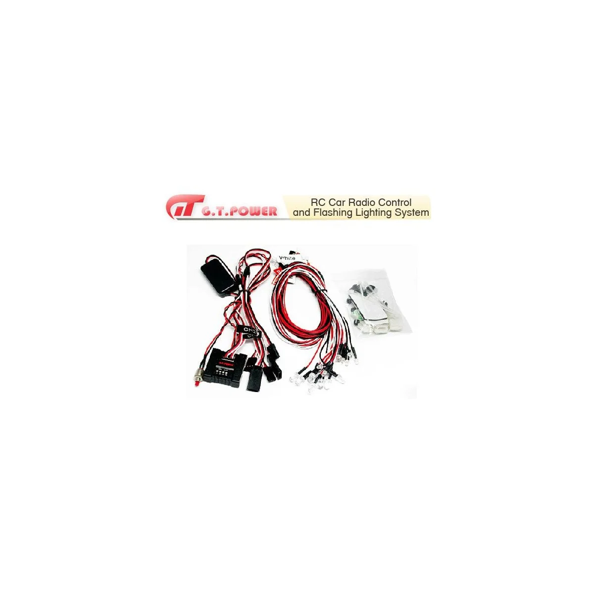 Kit Led Simulation et Flashing 1/10 GT-Power GT-Power GT-LED-FLASHSIM - 1