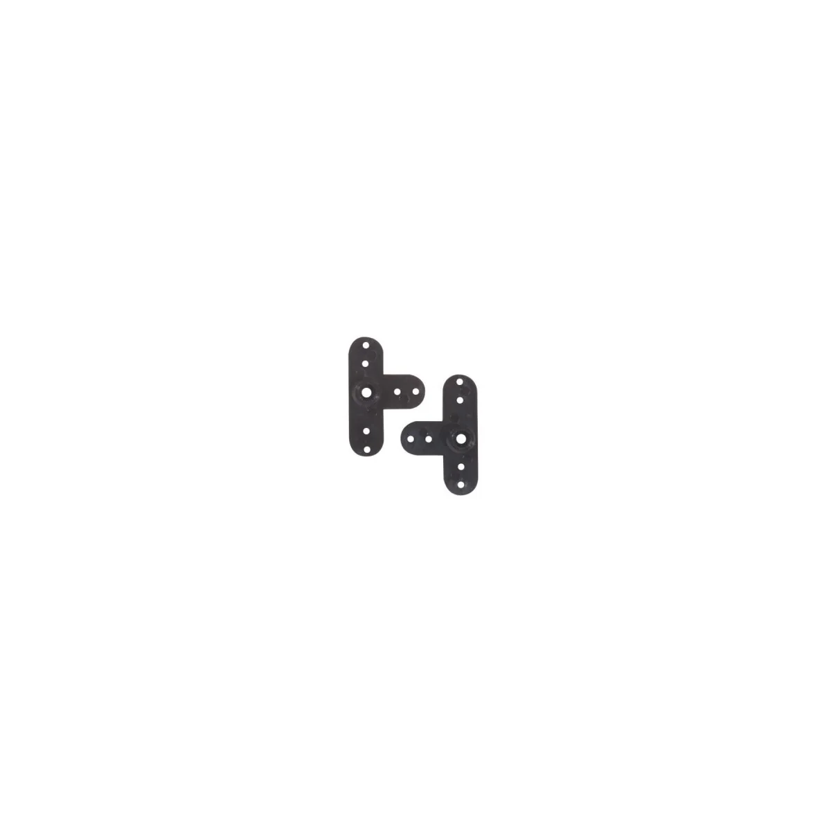 Palonnier de servo Futaba plastique noir (2) Trickbits TrickBits TB3009 - 1