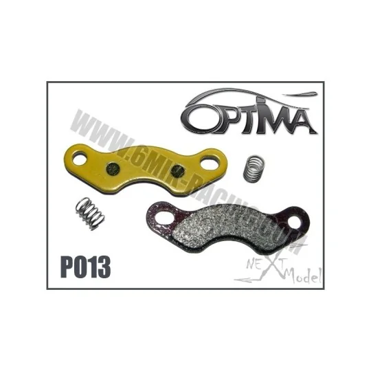 PO13-Brake pads racing glued 6Mik