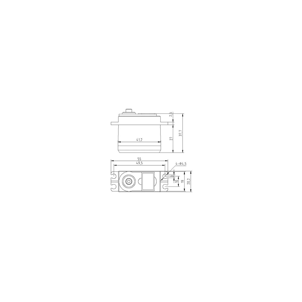 Servo numérique GS-5515DMG Go-Teck Go-Teck GS-5515DMG - 3