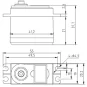 GS-5515DMG-Servo numérique GS-5515DMG Go-Teck