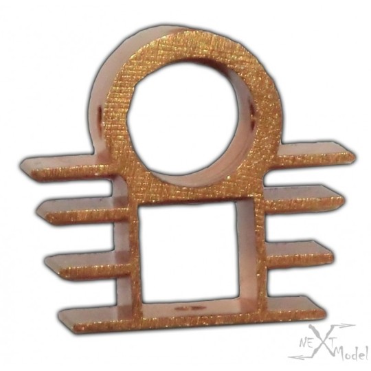 8433-Support moteur aile delta aluminium DYS