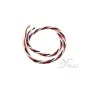 22AWG twisted 1 m DYS servo wire DYS 8014 - 2 8014-22AWG twisted 1 m DYS servo wire - 8014