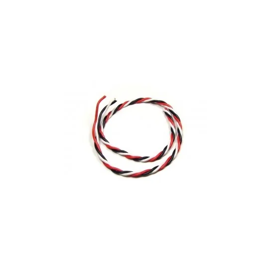 Fil de servo 22AWG torsadé 1m DYS DYS 8014 - 1 8014-Fil de servo 22AWG torsadé 1m DYS - 8014