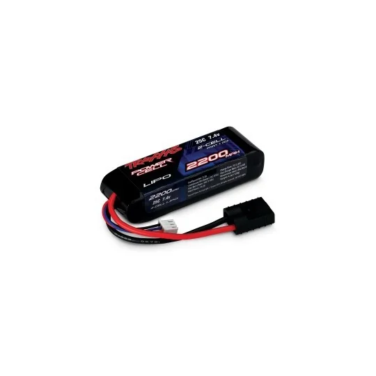TRX-2820X-LiPo 2S 7.4V 2200mAh 25C ID Traxxas - TRX-2820X