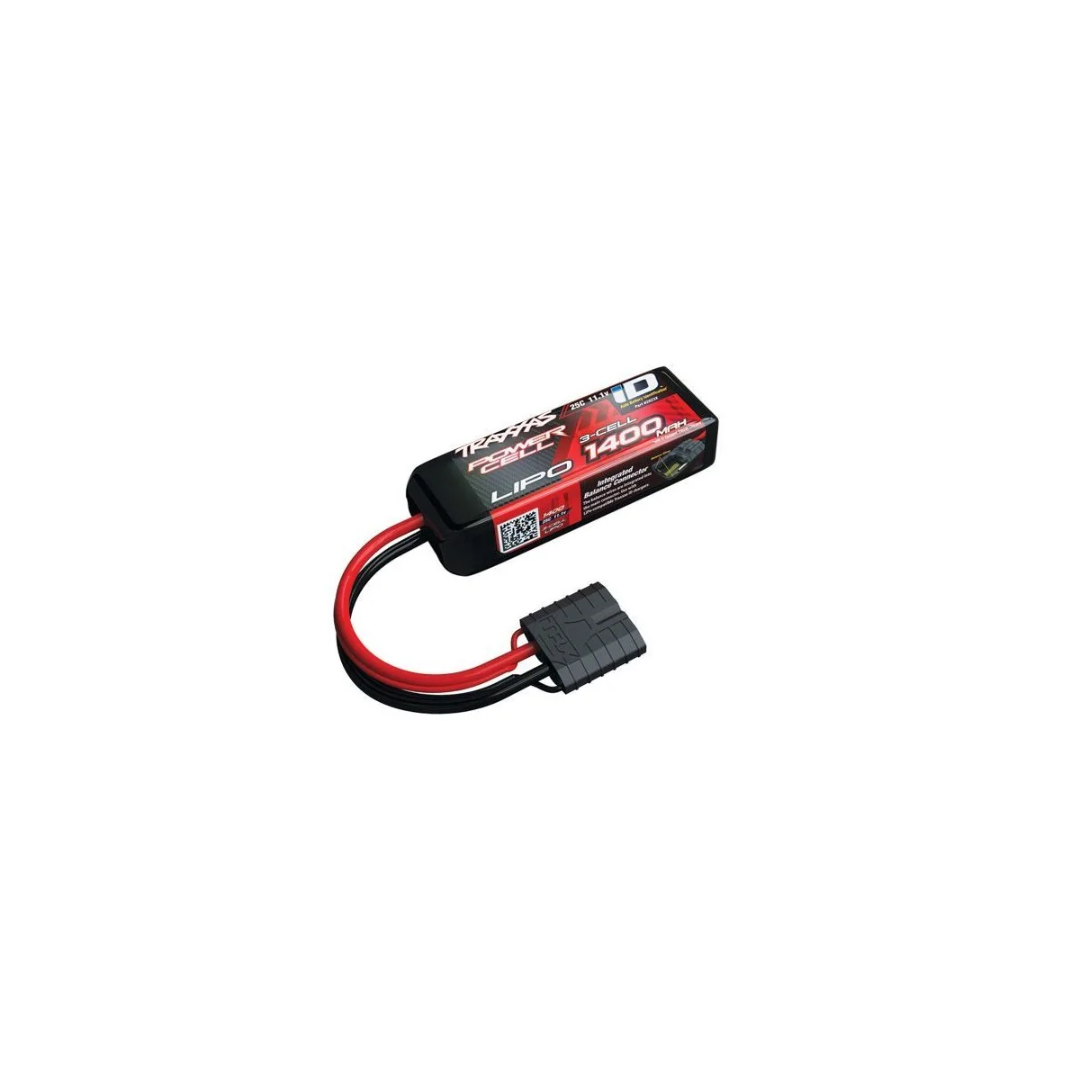 LiPo 3S 11.1V 1400mAh 25(c) ID Traxxas Traxxas TRX-2823X - 1 LiPo 3S 11.1V 1400mAh 25(c) ID Traxxas Traxxas TRX-2823X - 1