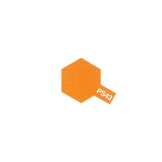 Paint bomb Lexan orange translucent PS43 Tamiya Tamiya 86043 - 1 86043-Paint bomb Lexan orange translucent PS43 Tamiya - 86043
