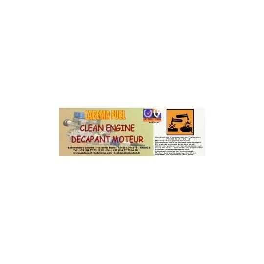 CLEAN/2.5-Nettoyant moteur Clean Engine 250ml Labema - CLEAN/2.5