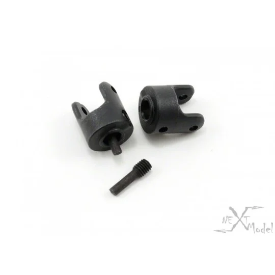 TRX-7057-Dogbones (2) nuts 1/16 Traxxas