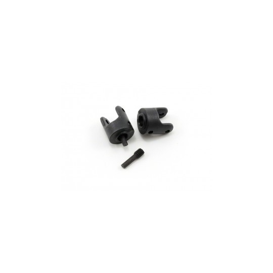 TRX-7057-Dogbones (2) nuts 1/16 Traxxas