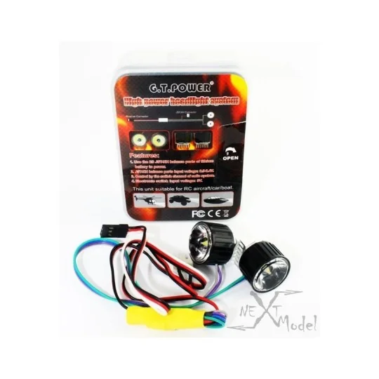 GT-LED-SPOT-Spots lumineux voiture / bateau / aéro (2) GT-Power
