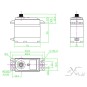 Servo digital HV1767 GB-Teck Go-Teck HV-1767 - 2 HV-1767-Servo digital HV1767 GB-Teck - HV-1767