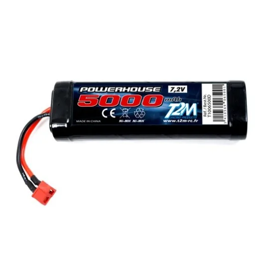 Ni-Mh 7.2V 3000mAh (Dean) T2M T2M T1006300D - 1 T1006300D-Ni-Mh 7.2V 3000mAh (Dean) T2M - T1006300D