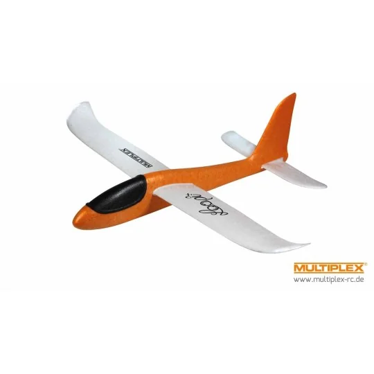 1-01545-Planeur Loopi lancé main, vol libre Multiplex