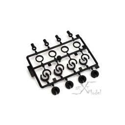 Set de pièces amortisseurs Stadium Truck Electrix RC ECX1038 - 2