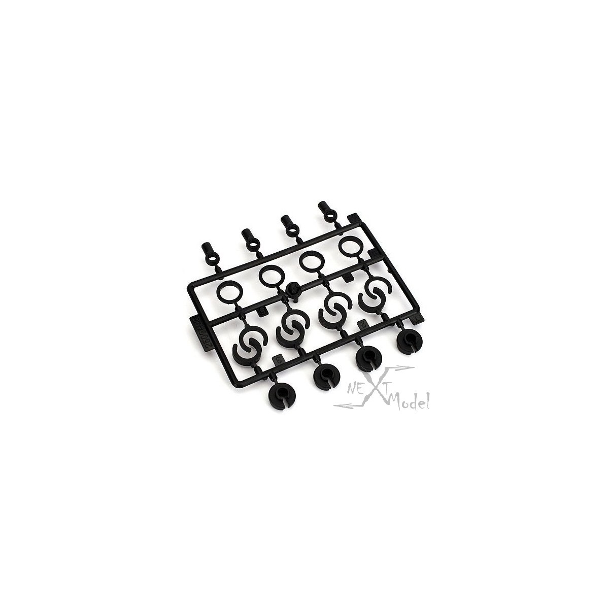 Set of parts shock absorbers Stadium Truck Electrix RC ECX1038 - 2