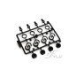 Set of parts shock absorbers Stadium Truck Electrix RC ECX1038 - 2 ECX1038-Set of parts shock absorbers Stadium Truck - ECX1038