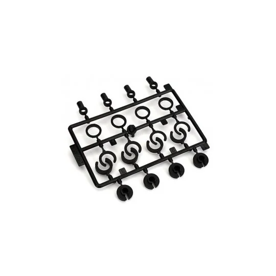 ECX1038-Set of parts shock absorbers Stadium Truck - ECX1038