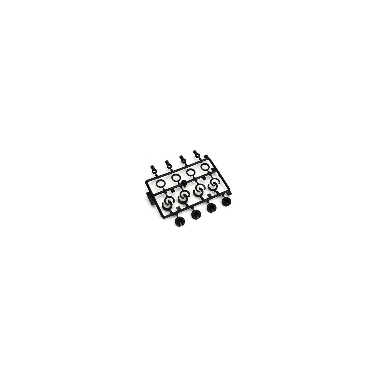 Set of parts shock absorbers Stadium Truck Electrix RC ECX1038 - 1