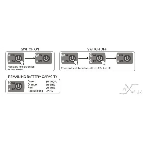 Electronic switch SkyRC SkyRC SK-600054-02 - 2 SK-600054-02-Electronic switch SkyRC - SK-600054-02