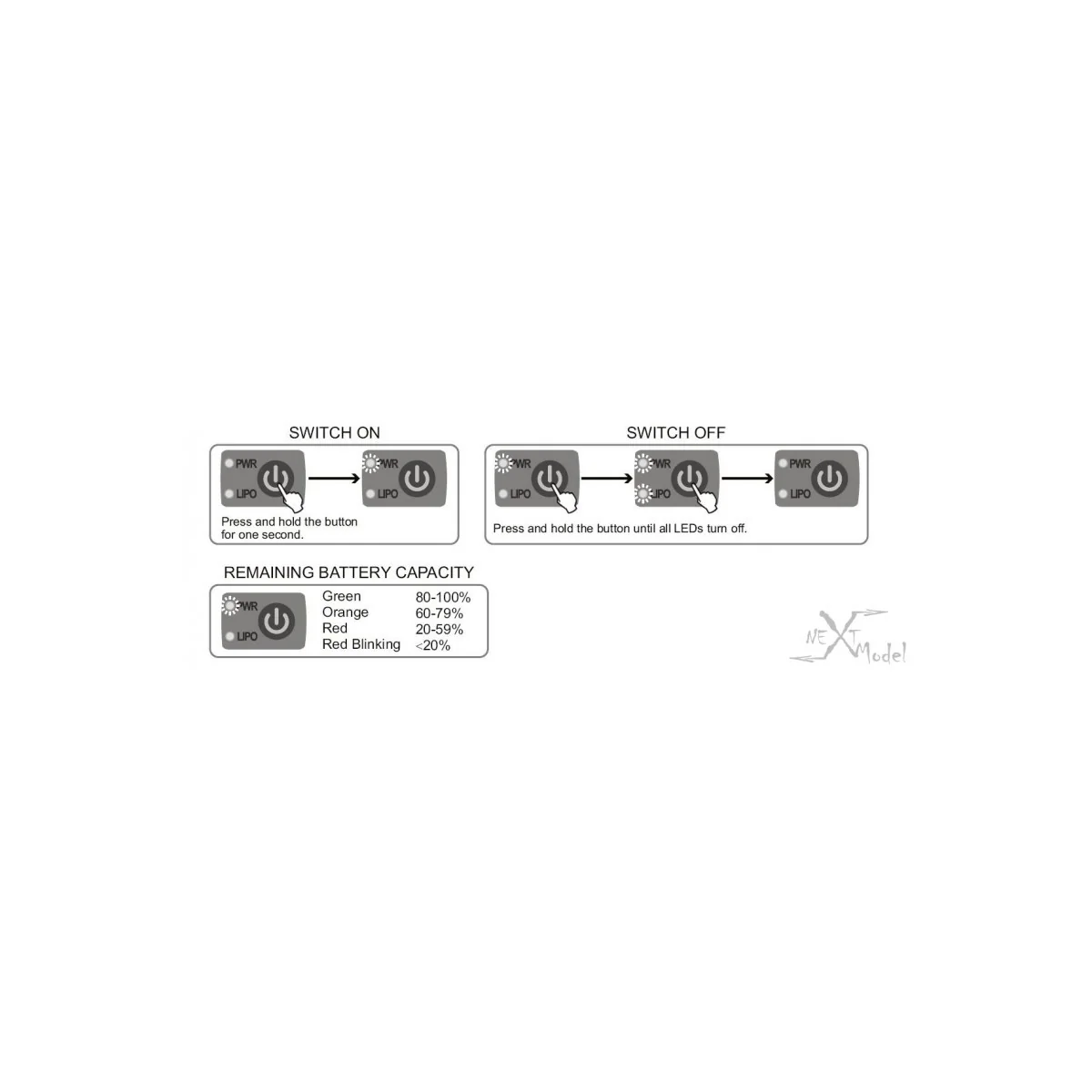 Electronic switch SkyRC SkyRC SK-600054-02 - 2 Electronic switch SkyRC SkyRC SK-600054-02 - 2
