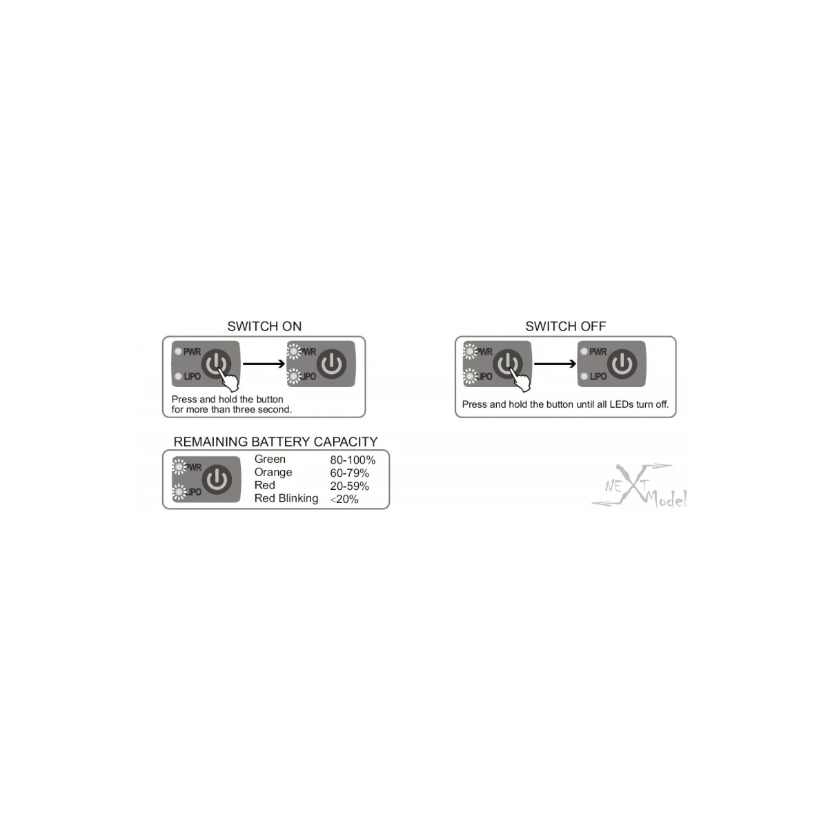 Electronic switch SkyRC SkyRC SK-600054-02 - 3 Electronic switch SkyRC SkyRC SK-600054-02 - 3