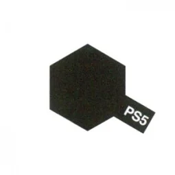 Peinture bombe Lexan noir PS5 Tamiya Tamiya 86005 - 1