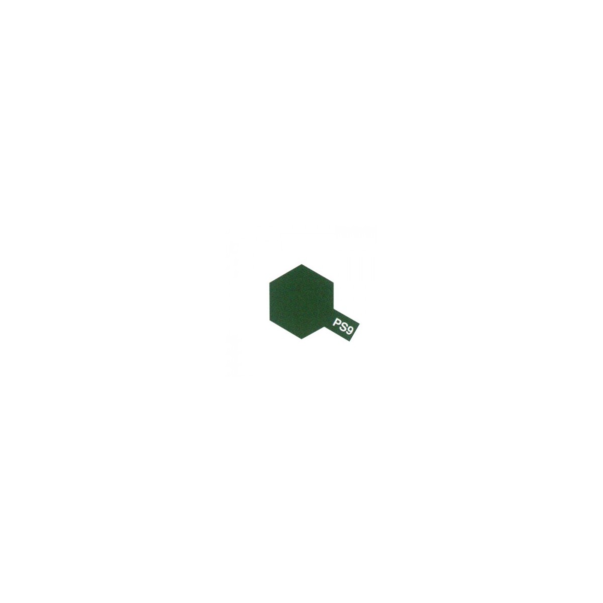 Paint bomb green Lexan PS9 Tamiya Tamiya 86009 - 1