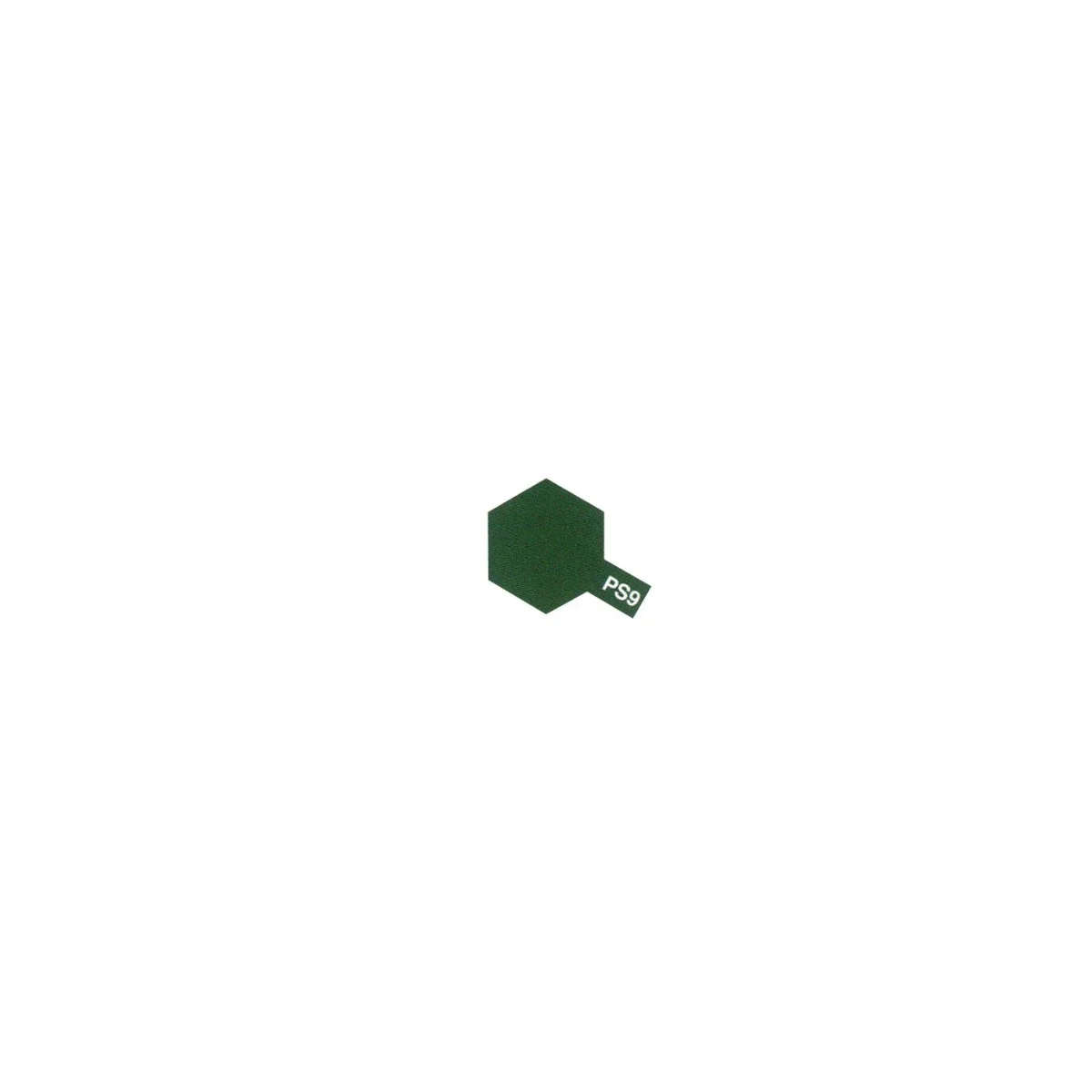 Paint bomb green Lexan PS9 Tamiya Tamiya 86009 - 1
