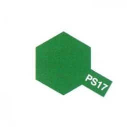 Peinture bombe Lexan vert métallisé PS17 Tamiya Tamiya 86017 - 1