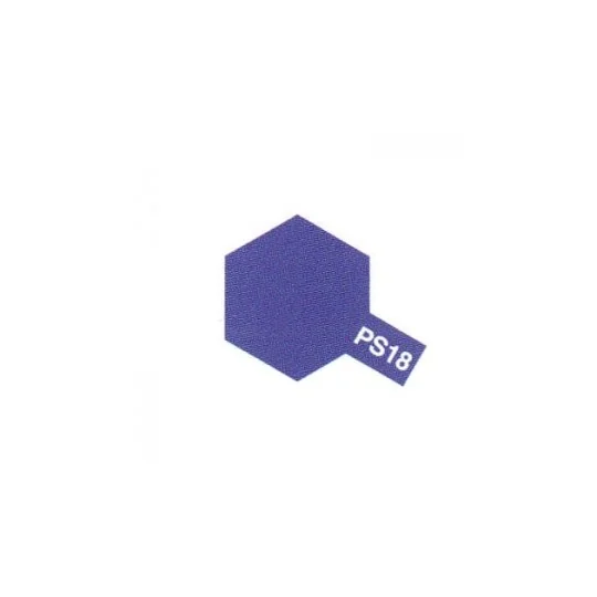 86018-Paint bomb metallic purple Lexan PS18 Tamiya - 86018