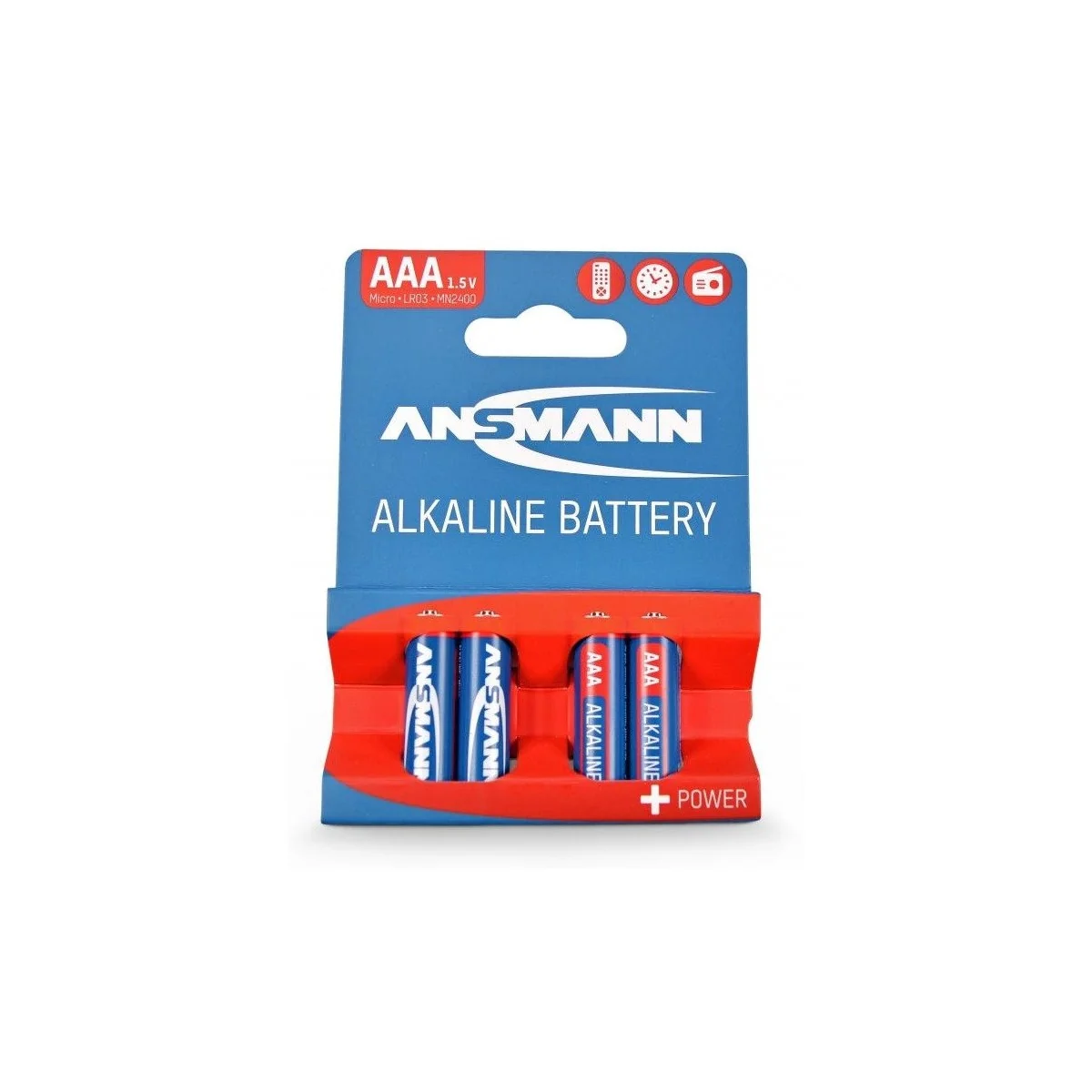 Ansmann AAA LR3 Alkaline Batteries (4) Ansmann Racing 5015553 - 2 Ansmann AAA LR3 Alkaline Batteries (4) Ansmann Racing 5015553 - 2