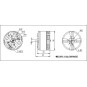 BE4114-10-Moteur brushless multicopters BE4114-10 DYS