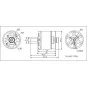 BE2814-6-Brushless motor multicopters BE2814-6 DYS