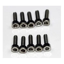 Hex head cylindrical stainless steel 2x10mm A2pro A2Pro S045322010 - 1