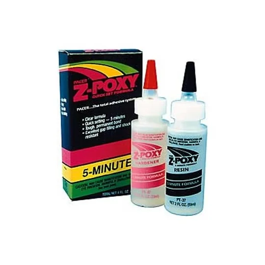 PT-37-Colle Epoxy 5min 118ml Z-Poxy ZAP PT37