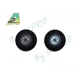 Roues mousse 30mm (2) A2Pro A2Pro S0444441 - 1