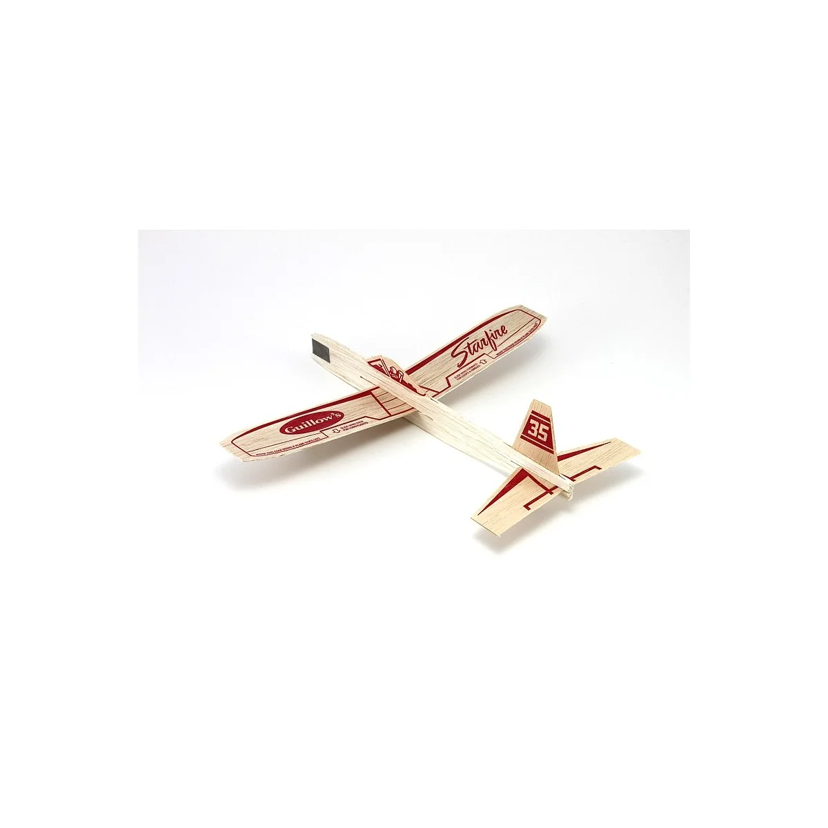 Small balsa glider Jetfire / Starfire balsa Guillow's Guillow's S0280070 - 2