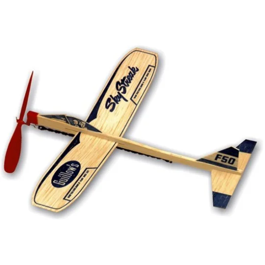 Sky Streak airplane Guillow's balsa Guillow's S0280050 - 1 S0280050-Sky Streak airplane Guillow's balsa - S0280050